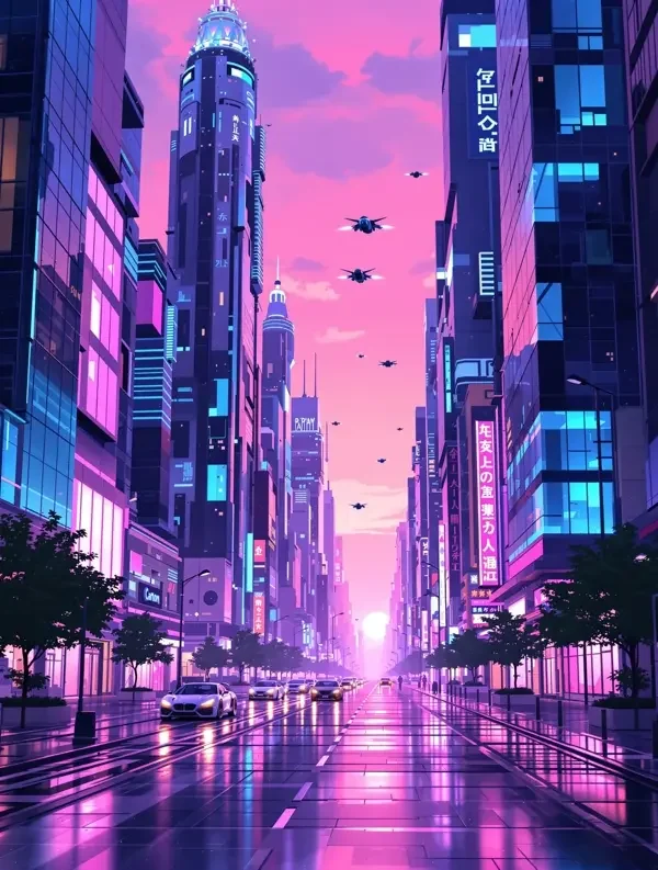 未来都市 番剧封面 - 动漫网站